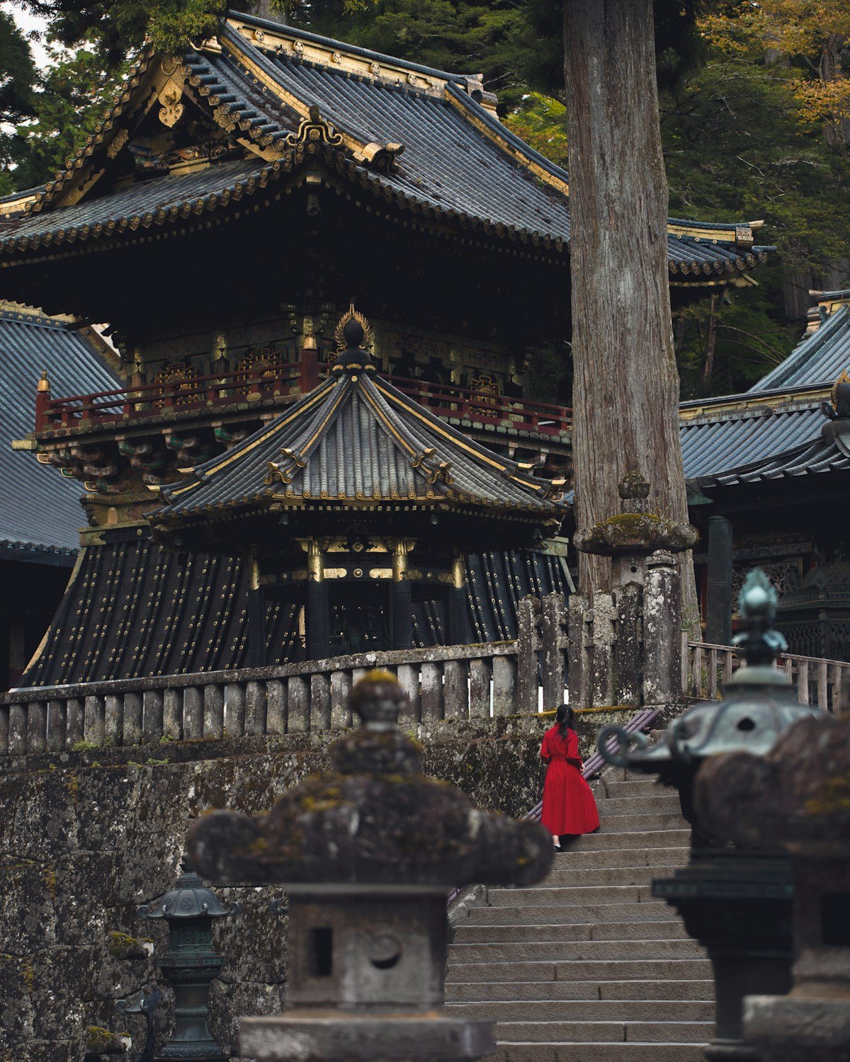 Yomeimon Gate at Toshogu Shrine, Nikko, Japan