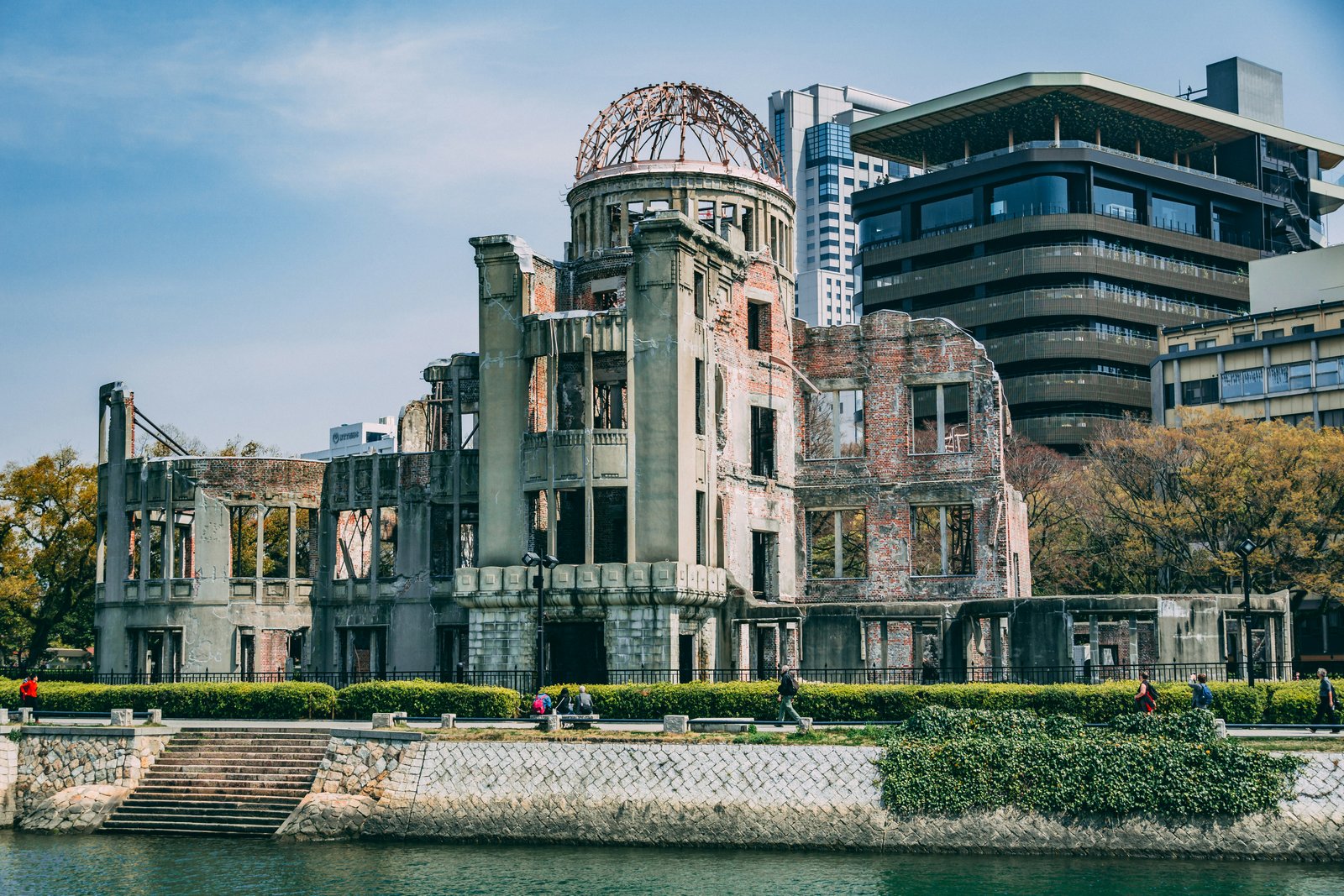 Atomic Bomb Dome in Hiroshima Peace Memorial Park