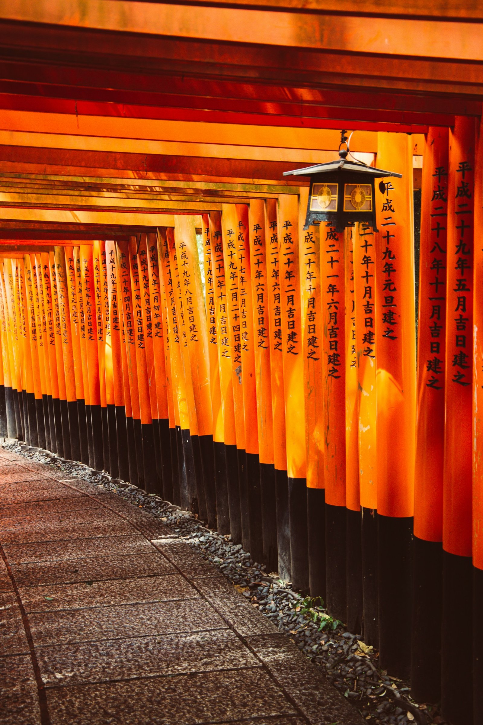 Orange torii gates at Fushimi Inari Shrine, Kyoto — 3 days in Kyoto itinerary