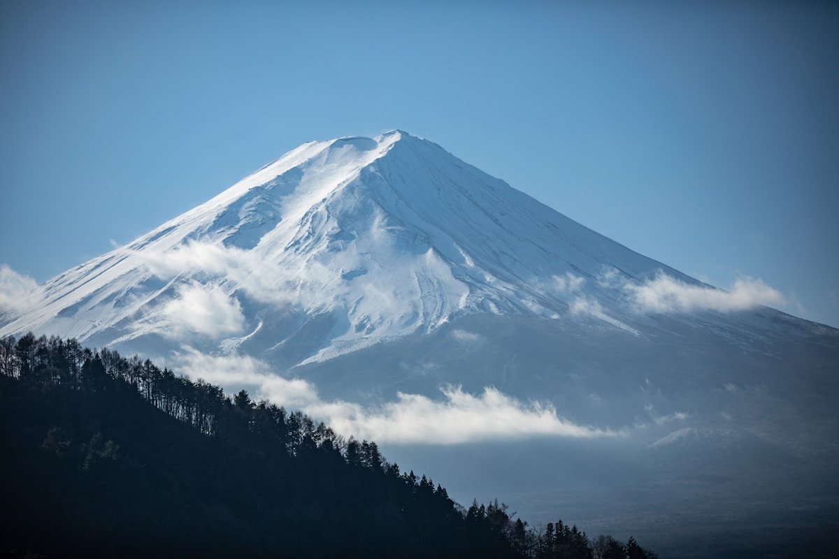 Snow-capped mountain in Japan — Japan visa guide